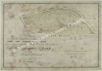 Historic map of Harmby 1849